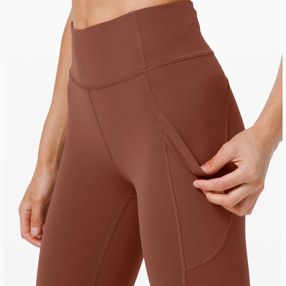 Lululemon Invigorate HR Tight 25” Ancient Copper - Picture 4 of 6
